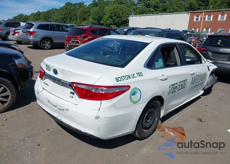 2016 Toyota Camry Hybrid Le из США, поврежденный, VIN 4T1BD1FK6GU199355